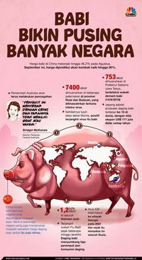 China Pusing Soal Babi & RI Menang Banyak, Gimana Ceritanya?