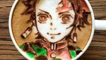 Uniknya Kreasi Latte Art Bertema Anime Racikan Barista Jepang
