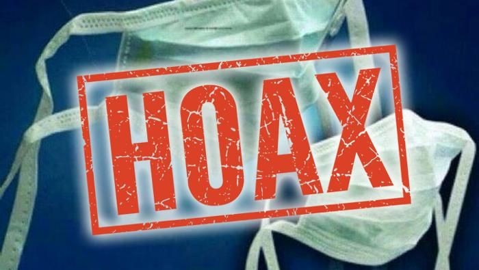 Hoax masker Hoax cara pakai masker.