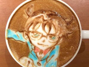 Uniknya Kreasi Latte Art Bertema Anime Racikan Barista Jepang