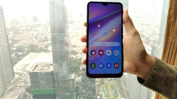 4. Galaxy A10 dengan pangsa pasar 1,7%. Foto: detikINET/Aisyah Kamaliah