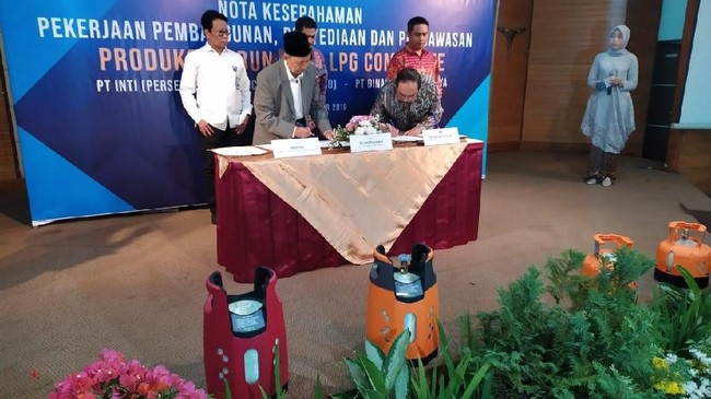Tabung LPG Anti Meledak Bakal Diproduksi BUMN Ini