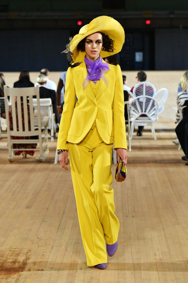 Marc Jacobs memperagakan fashion show koleksi terbarunya di Park Avenue Armory, New York Fashion Week Spring 2020, New York. Rabu(11/11/2019). Photo by Slaven Vlasic/Getty Images.