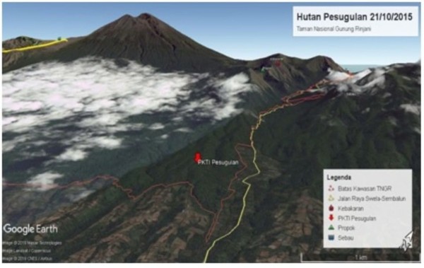 BTNGR melakukan Operasi Simpatik dalam rangka revitalisasi fungsi Hutan Pesugulan TN Gunung Rinjani (BTNGR/Instagram) BTNGR melakukan Operasi Simpatik dalam rangka revitalisasi fungsi Hutan Pesugulan TN Gunung Rinjani (BTNGR/Instagram)