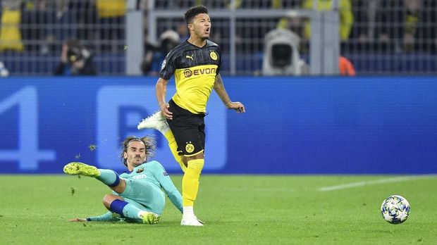 Jadon Sancho sedang menjadi incaran banyak klub besar Eropa.