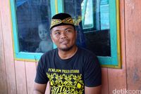 Paidah Riansyah, bercerita asal usul nama Penajam Paser Utara (Wahyu/detikcom)