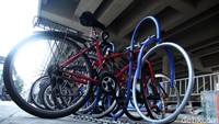 Pihak MRT Jakarta menyediakan tempat parkir sepeda gratis di Stasiun Cipete Raya, Jakarta Selatan.