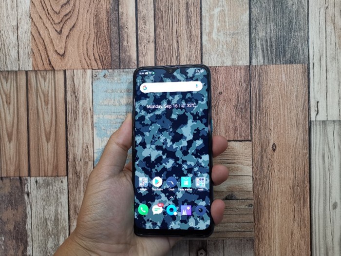 Tampak depan Realme 5 Pro (Foto: Realme) Tampak depan Realme 5 Pro (Foto: Realme)