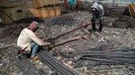 Melihat Pembangunan Tanggul Laut di Pulau Panggang