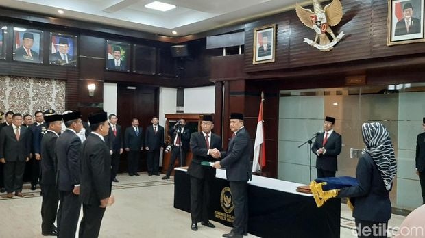 Wiranto Lantik Letjen Tri Soewandono Sebagai Sesmenko Polhukam
