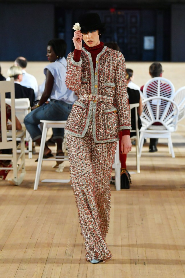 Marc Jacobs memperagakan fashion show koleksi terbarunya di Park Avenue Armory, New York Fashion Week Spring 2020, New York. Rabu(11/11/2019). Photo by Slaven Vlasic/Getty Images.