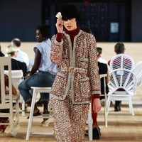 Marc Jacobs memperagakan fashion show koleksi terbarunya di Park Avenue Armory, New York Fashion Week Spring 2020, New York. Rabu(11/11/2019). Photo by Slaven Vlasic/Getty Images.