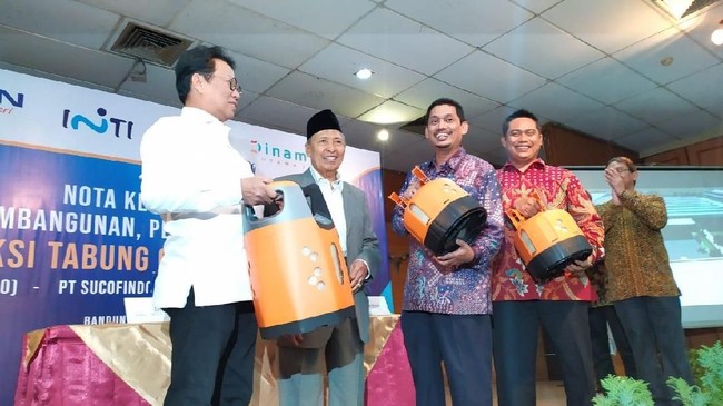 Tabung LPG Anti Meledak Bakal Diproduksi BUMN Ini