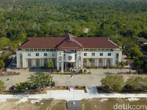 Kompleks Pemerintahan Ibu Kota Baru RI Dikelilingi Hutan