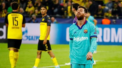 Barca Tak Istimewa, Imbang dengan Dortmund