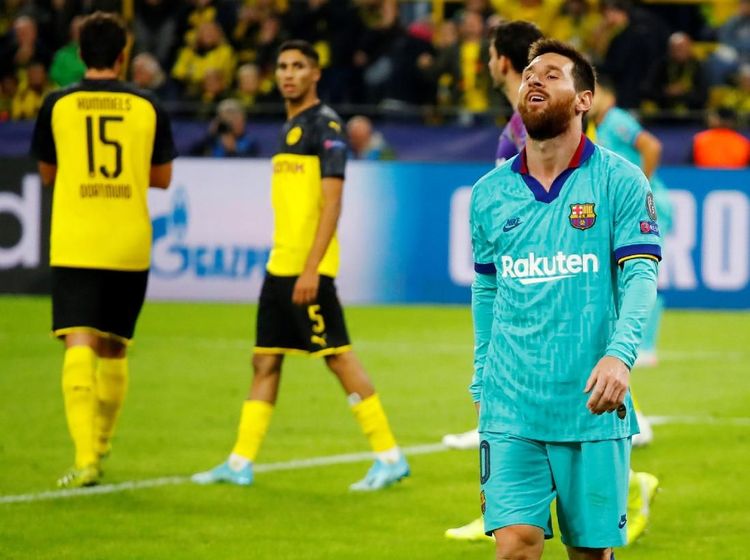 Barca Tak Istimewa, Imbang dengan Dortmund