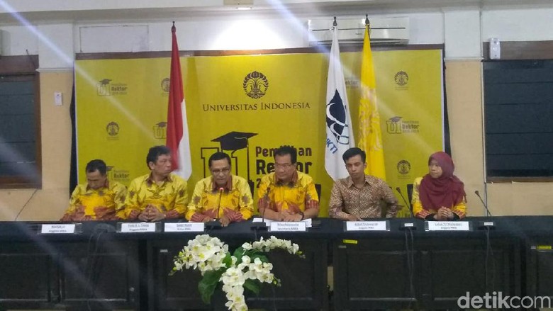 Lolos Seleksi, Ini 3 Nama Calon Rektor Universitas Indonesia 2019-2024 Lolos Seleksi, Ini 3 Nama Calon Rektor Universitas Indonesia 2019-2024