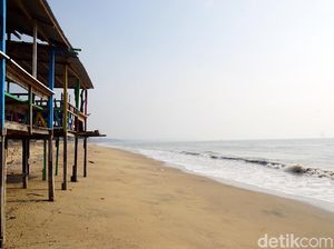 Foto: Pantai Serupa Ancol di Ibu Kota Baru