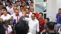 Imam diduga menerima suap senilai Rp 26,5 miliar. Acara dihadiri para pejabat eselon juga pegawai Kemenpora lainnya.
