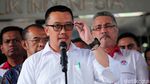 Ekspresi Imam Nahrawi Saat Umumkan Mundur dari Menpora