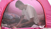 Para pencari suaka tersebut kembali ke Kalideres sejak Rabu (18/9) sore.