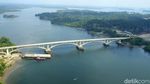 Indahnya Panorama Jembatan Pulau Balang Penajam