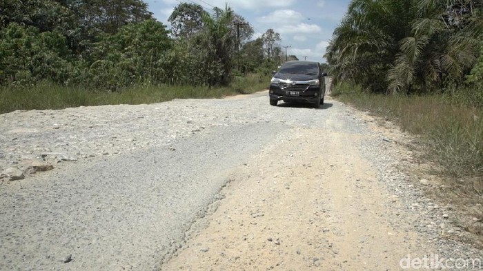 Kondis Jalan Menuju Ibu Kota Baru  RI di Penajam-Sepaku