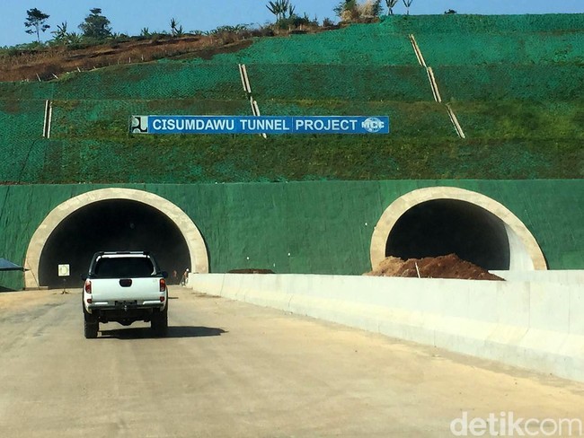 Terowongan Tembus Gunung, Tol Trans Sumatera Pakai VCM