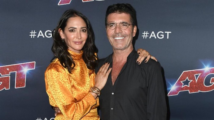 HOLLYWOOD, CALIFORNIA - SEPTEMBER 17: Lauren Silverman, Simon Cowell attend Americas Got Talent Season 14 Live Show Red Carpet at Dolby Theatre on September 17, 2019 in Hollywood, California. (Photo by Frazer Harrison/Getty Images)