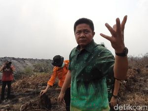 Gubernur Sumsel Ancam Cabut Izin Perusahaan Jika Tak Ikut Padamkan Api