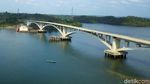 Indahnya Panorama Jembatan Pulau Balang Penajam