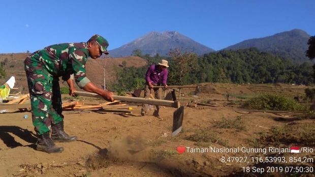 Hutan Gunung Rinjani Jangan Sampai Botak Lagi