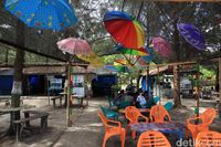 Salah satu warung Instagramable di Teupah Barat (Randy/detikcom)