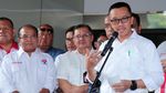 Ekspresi Imam Nahrawi Saat Umumkan Mundur dari Menpora