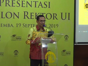 Presentasi 7 Calon Rektor Universitas Indonesia Digelar