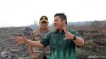 Gubernur hingga Kapolda Sumsel Tinjau Lokasi Karhutla