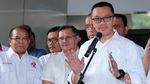 Ekspresi Imam Nahrawi Saat Umumkan Mundur dari Menpora