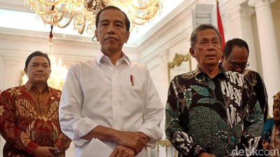 Jokowi Terima Laporan Keuangan Pemerintah Pusat dari BPK