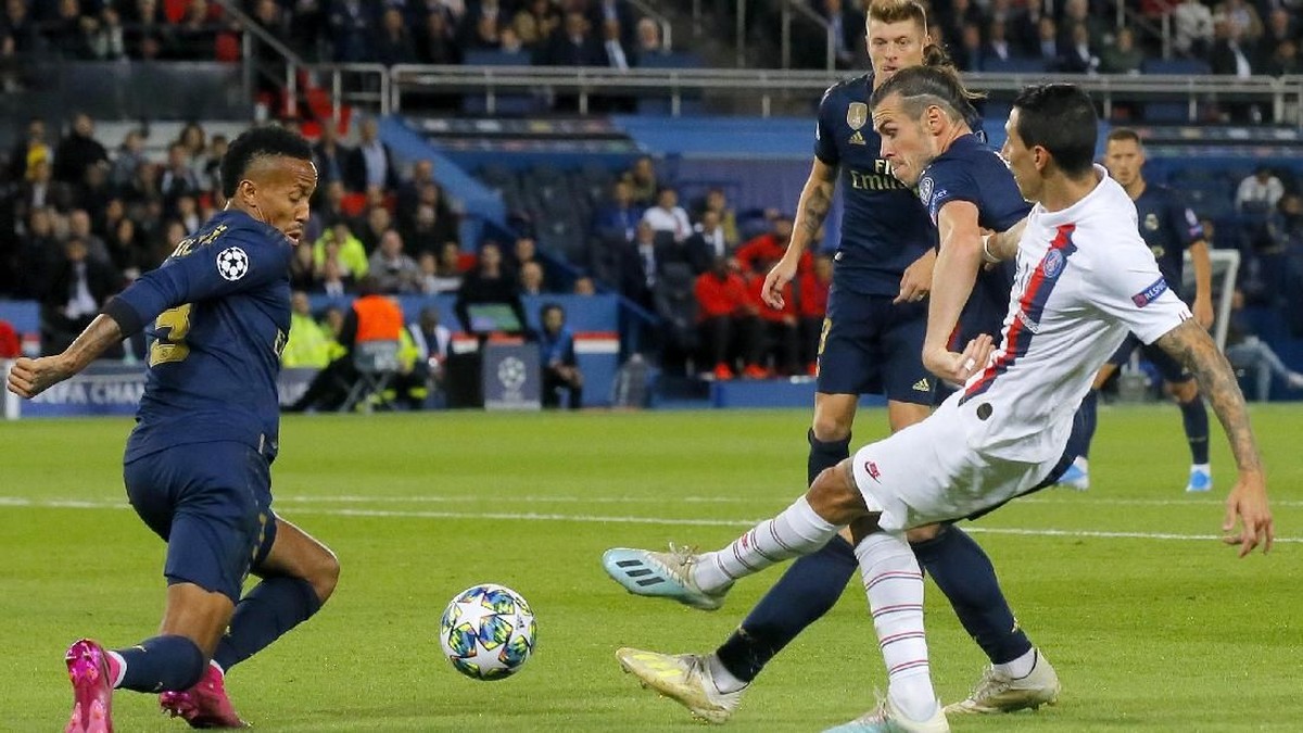Real Madrid tak mencatatkan satupun tembakan on target di markas PSG. (Foto: Michel Euler/AP Photo)
