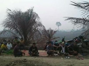 Warga Suku Anak Dalam Meninggal Diduga karena Sakit Asma Diperparah Asap