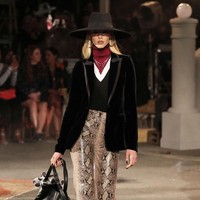 Fashion show koleksi ready to wear fall/winter 2019 Tommy Hilfiger di New York Fashion Week yang digelar di Apollo theater, New York, Minggu (8/9/2019). Photo by Thomas Concordia/Getty Images.