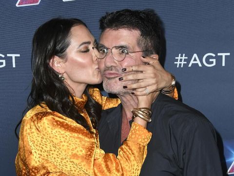 HOLLYWOOD, CALIFORNIA - SEPTEMBER 17: Lauren Silverman, Simon Cowell attend 