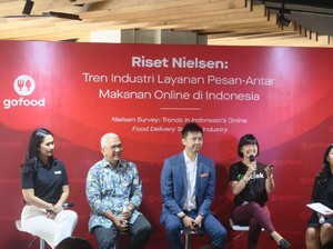 GoFood Kuasai 75% Pasar Layanan Pesan Antar Makanan Indonesia