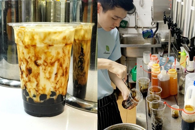 Jangan Salah Fokus! Penjual Minuman dan Es Krim Ini Tampan Bagai Model