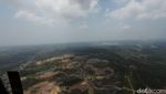 Pakai Heli, Menhub Terbang di Atas Lahan Ibu Kota Baru