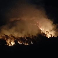 Detik-detik Gunung Semeru Kebakaran