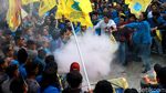 Aksi Ricuh Massa PMII di Depan Gedung KPK Dipukul Mundur