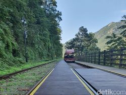 Jepretan Galaxy Note 10+ di Rail Bike Korea