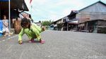Asyiknya Anak-anak Pulau Terluar RI Bermain Permainan Tradisional