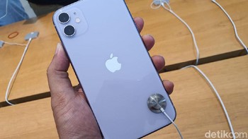 iPhone 11 Ungu. Foto: Adi Fida Rahman/detikINET